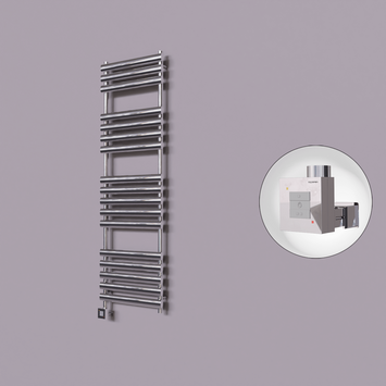 - Volga Dekoratif Elektrikli Havlupan 500x1600 Krom (KTX1 Termostat) 600W  - Volga Dekoratif Elektrikli Havlupan 500x1600 Krom (KTX1 Termostat) 600W