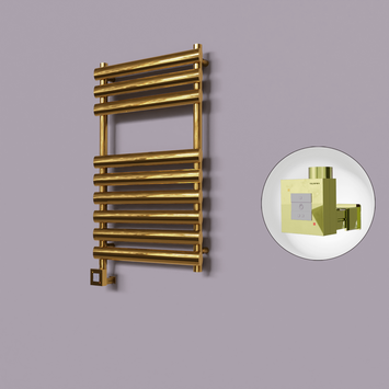 - Volga Dekoratif Elektrikli Havlupan 500x800 Altın (KTX1 Termostat) 200W  - Volga Dekoratif Elektrikli Havlupan 500x800 Altın (KTX1 Termostat) 200W