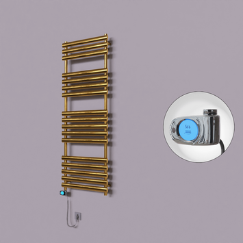 - Volga Dekoratif Elektrikli Havlupan 600x1600 Altın (Musa Termostat) 600W  - Volga Dekoratif Elektrikli Havlupan 600x1600 Altın (Musa Termostat) 600W