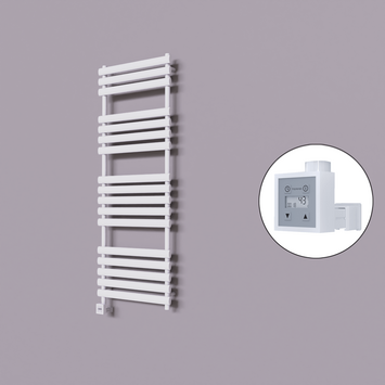 - Volga Dekoratif Elektrikli Havlupan 600x1600 Beyaz (KTX3 Termostat) 1000W  - Volga Dekoratif Elektrikli Havlupan 600x1600 Beyaz (KTX3 Termostat) 1000W