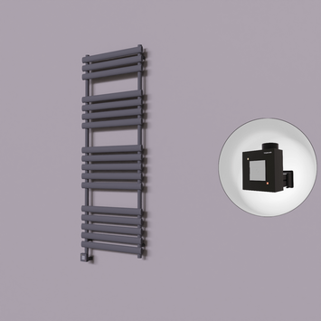 - Volga Dekoratif Elektrikli Havlupan 600x1600 Koyu Antrasit (KTX1 Termostat) 1000W  - Volga Dekoratif Elektrikli Havlupan 600x1600 Koyu Antrasit (KTX1 Termostat) 1000W