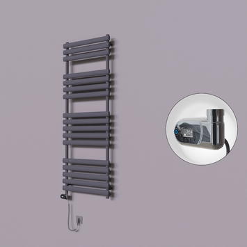 - Volga Dekoratif Elektrikli Havlupan 600x1600 Koyu Antrasit (Thesis Termostat) 900W  - Volga Dekoratif Elektrikli Havlupan 600x1600 Koyu Antrasit (Thesis Termostat) 900W