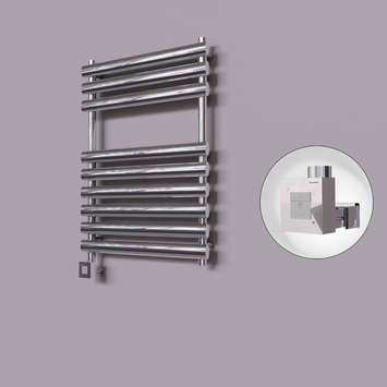 - Volga Dekoratif Elektrikli Havlupan 600x800 Krom (KTX1 Termostat) 300W  - Volga Dekoratif Elektrikli Havlupan 600x800 Krom (KTX1 Termostat) 300W