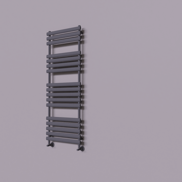 Radiva - Volga Dekoratif Havlupan 600x1600 Koyu Antrasit