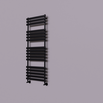 Radiva - Volga Dekoratif Havlupan 600x1600 Siyah
