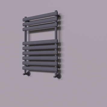 Radiva - Volga Dekoratif Havlupan 600x800 Koyu Antrasit
