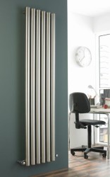 Vulkan Exclusive Acier Inoxydable Radiateur Décoratif 1500x435 - Thumbnail