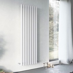 Vulkan Radiateur Décoratif Exclusif 1500x435 Blanc - Thumbnail