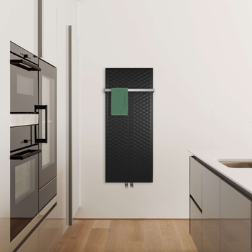 Radiva - Wakayama İnce Dizayn Havlupan 450x1170 Siyah