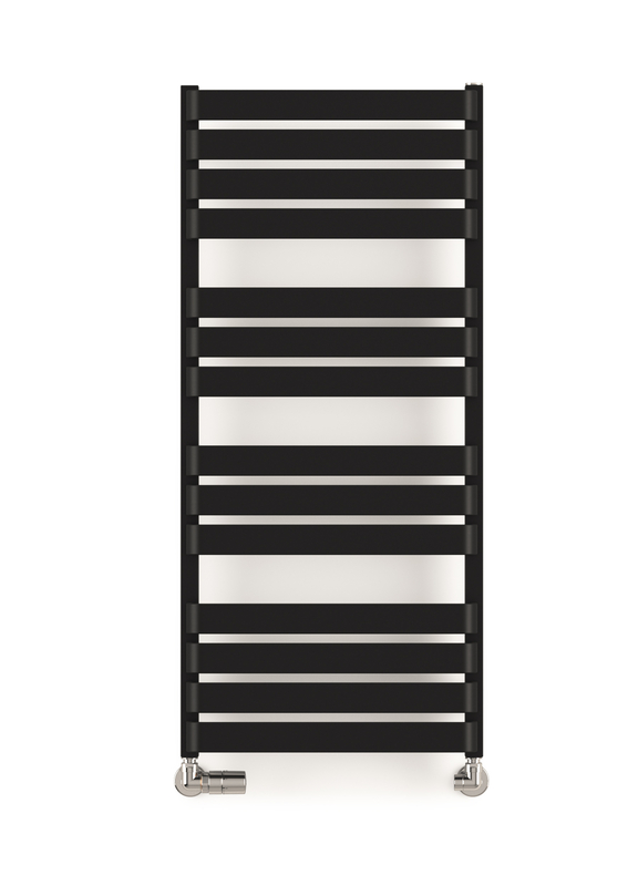 WARP T Design Towel Warmer 500x1110 Black