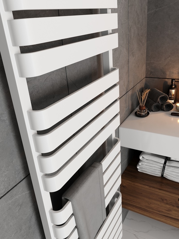 WARP T Sèche Serviettes Design 500x1695 Blanc