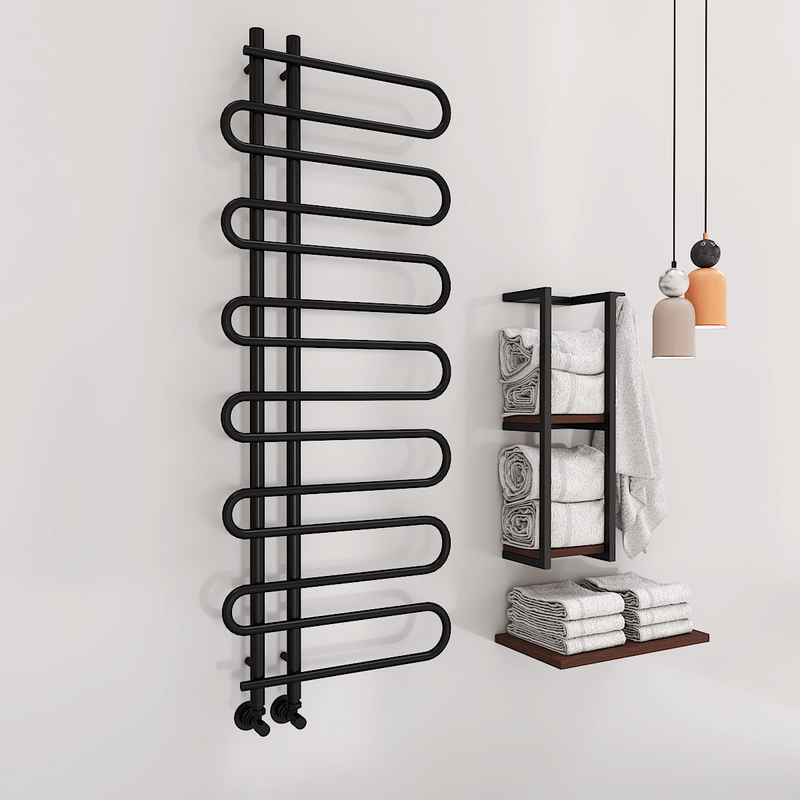 Zante Dekoratif Havlupan 600x1400 Siyah