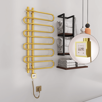 Radiva - ZANTE Elektrikli Havlupan 500x1000 Altın (KTX3 Termostat) 200W Spiral Kablolu Radiva - ZANTE Elektrikli Havlupan 500x1000 Altın (KTX3 Termostat) 200W Spiral Kablolu