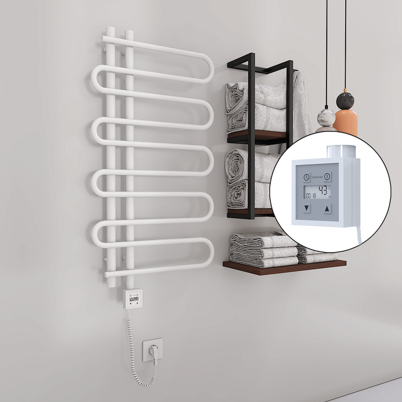 ZANTE Elektrikli Havlupan 500x1000 Beyaz (KTX3 Termostat) 300W Spiral Kablolu