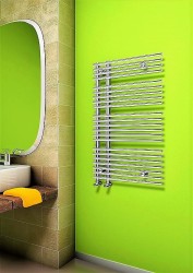 Zanzibar Decorative Towel Warmer 600x1000 Chrome - Thumbnail