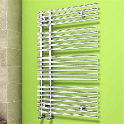 Zanzibar Decorative Towel Warmer 600x1000 Chrome