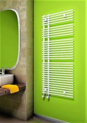 Radiva - Zanzibar Decorative Towel Warmer 600x1493 White