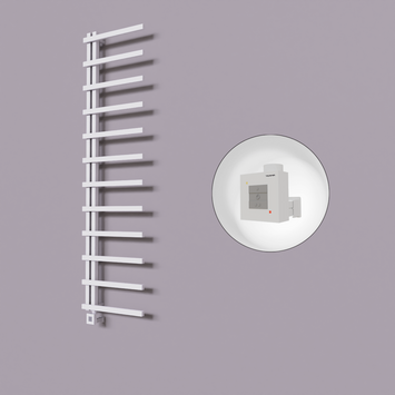 - Zap Dekoratif Elektrikli Havlupan 500x1150 Beyaz (KTX1 Termostat) 300W  - Zap Dekoratif Elektrikli Havlupan 500x1150 Beyaz (KTX1 Termostat) 300W