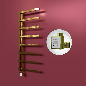  - Zap Dekoratif Elektrikli Havlupan 500x1800 Altın (KTX3 Termostat) 300W