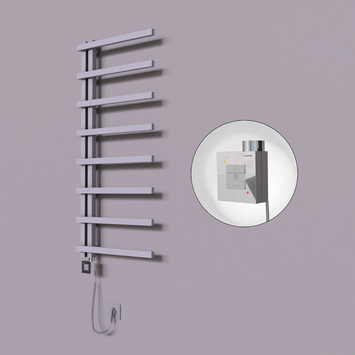  - Zap Dekoratif Elektrikli Havlupan 500x1800 Gri (KTX1 Termostat) 600W Spiral Kablolu