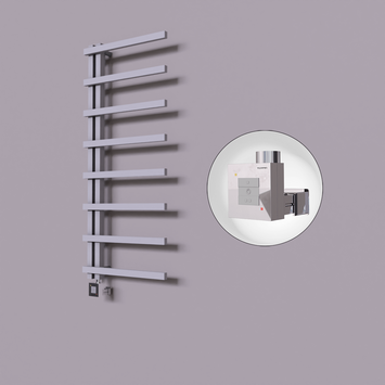 - Zap Dekoratif Elektrikli Havlupan 500x1800 Gri (KTX1 Termostat) 600W