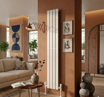 Radiva - ZEN Çelik Dekoratif Radyatör 1800x300 Beyaz