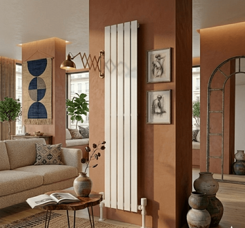  - ZEN Çelik Dekoratif Radyatör 1800x376 Beyaz