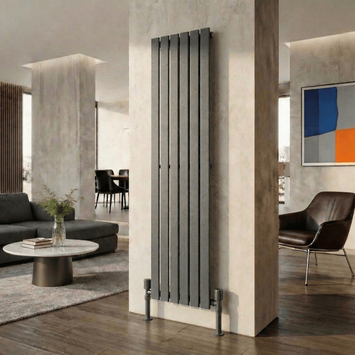  - ZEN Çelik Dekoratif Radyatör 1800x452 Antrasit