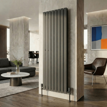  - ZEN Çelik Dekoratif Radyatör 1800x604 Antrasit